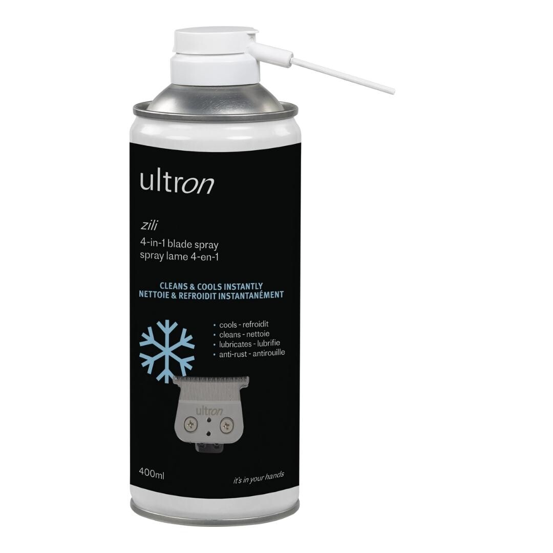 Ultron ZILI Cool Blade Spray (P005519) - chladící a čistící sprej na stříhací hlavy, 400 ml
