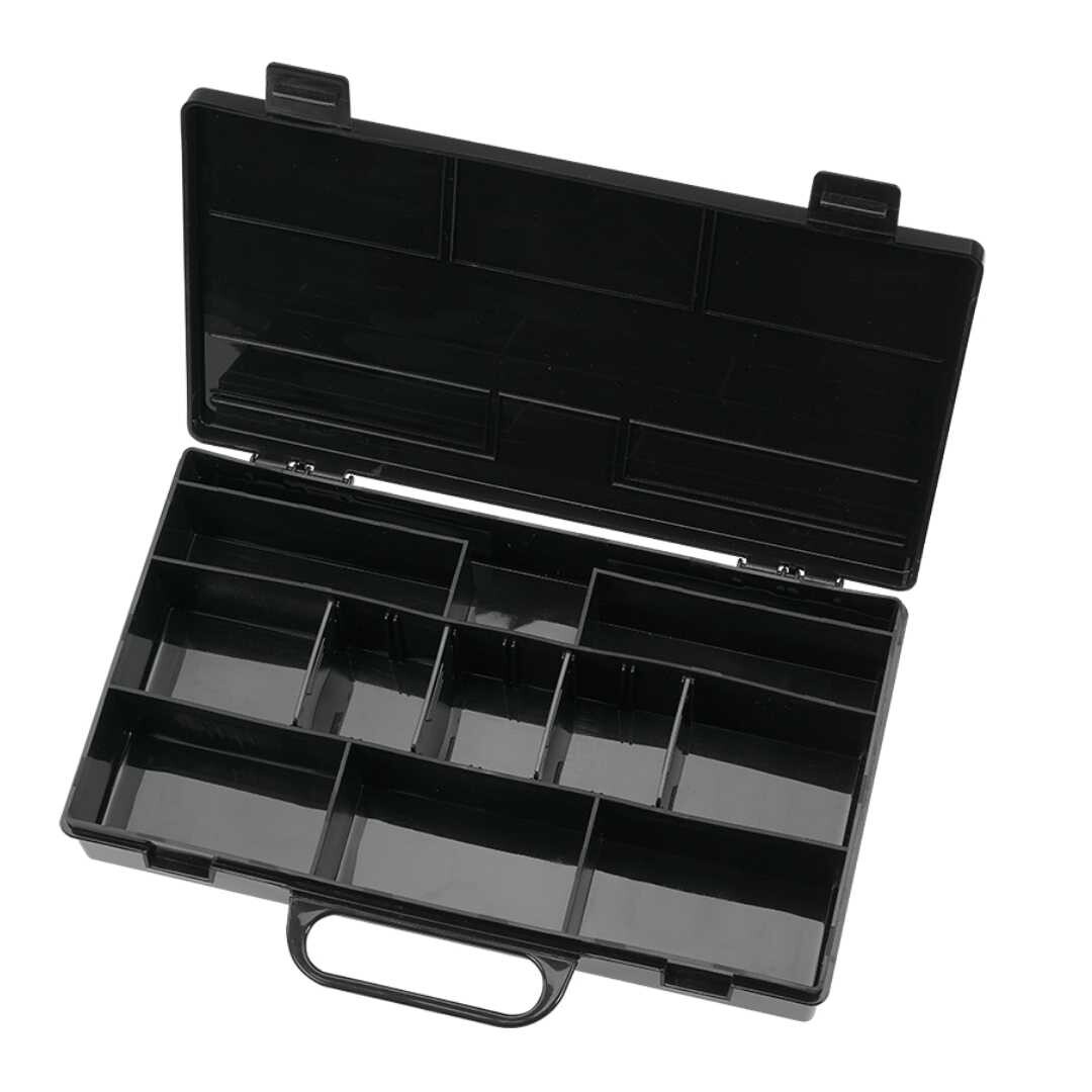 Sibel ToolBox Stylist Black P005639 - přizpůsobitelný organizér, černý
