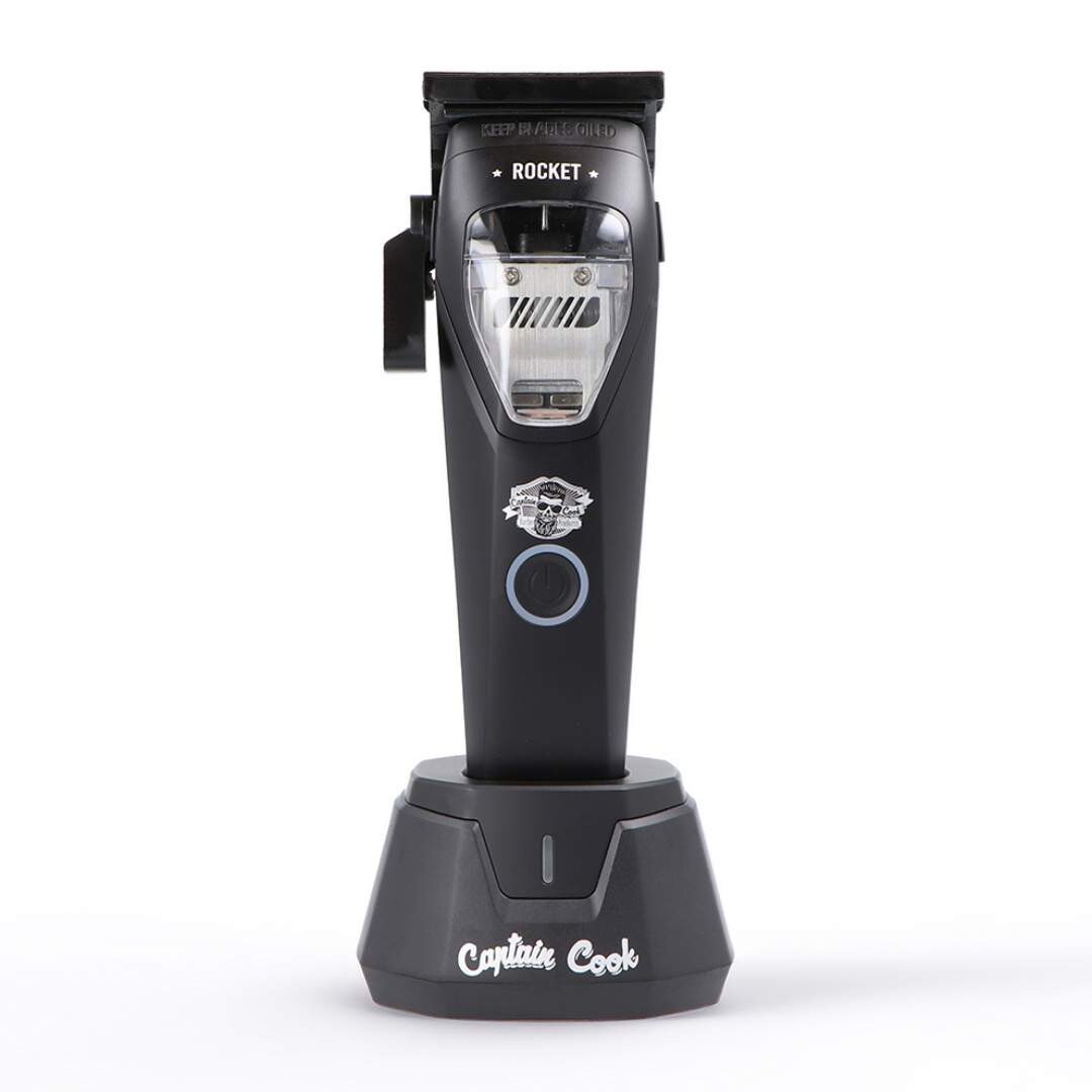 Captain Cook 09290 Rocket Clipper Vector Motor - střihací strojek na akumulátor s vector motorem + M22 olej na mazání hlavice, 100 ml