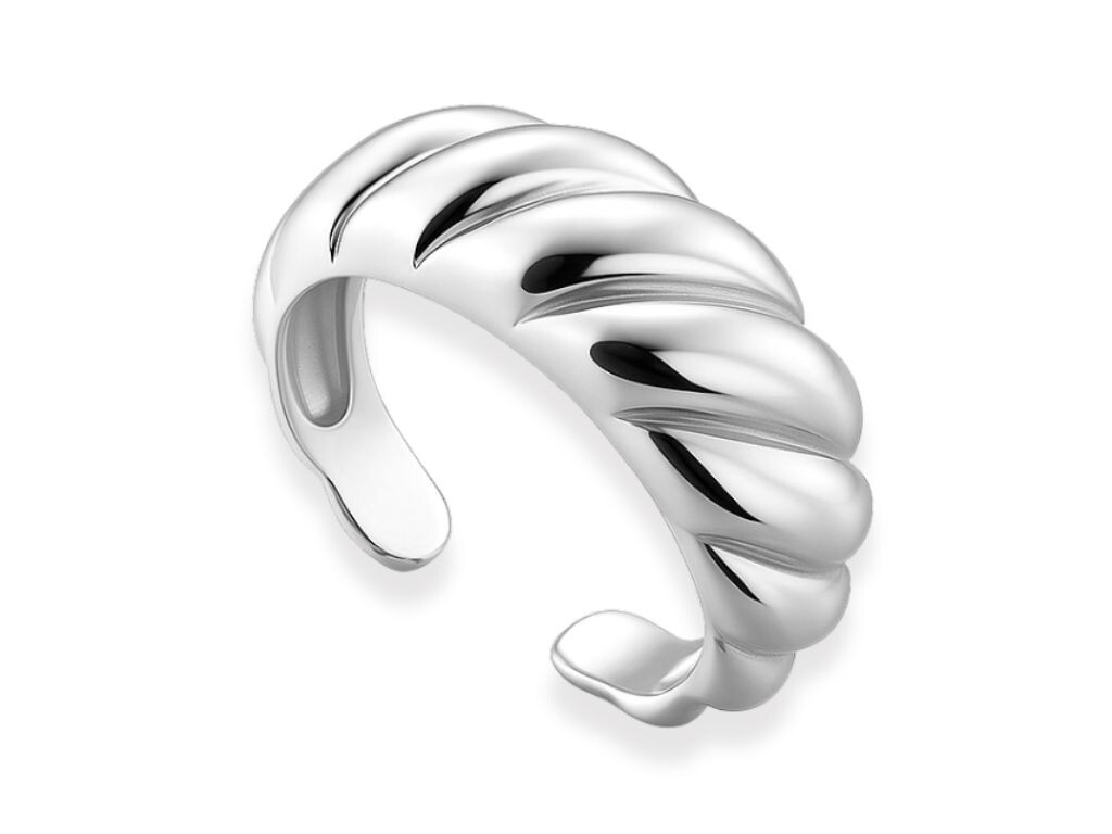 Prsten Twisty stříbro 925