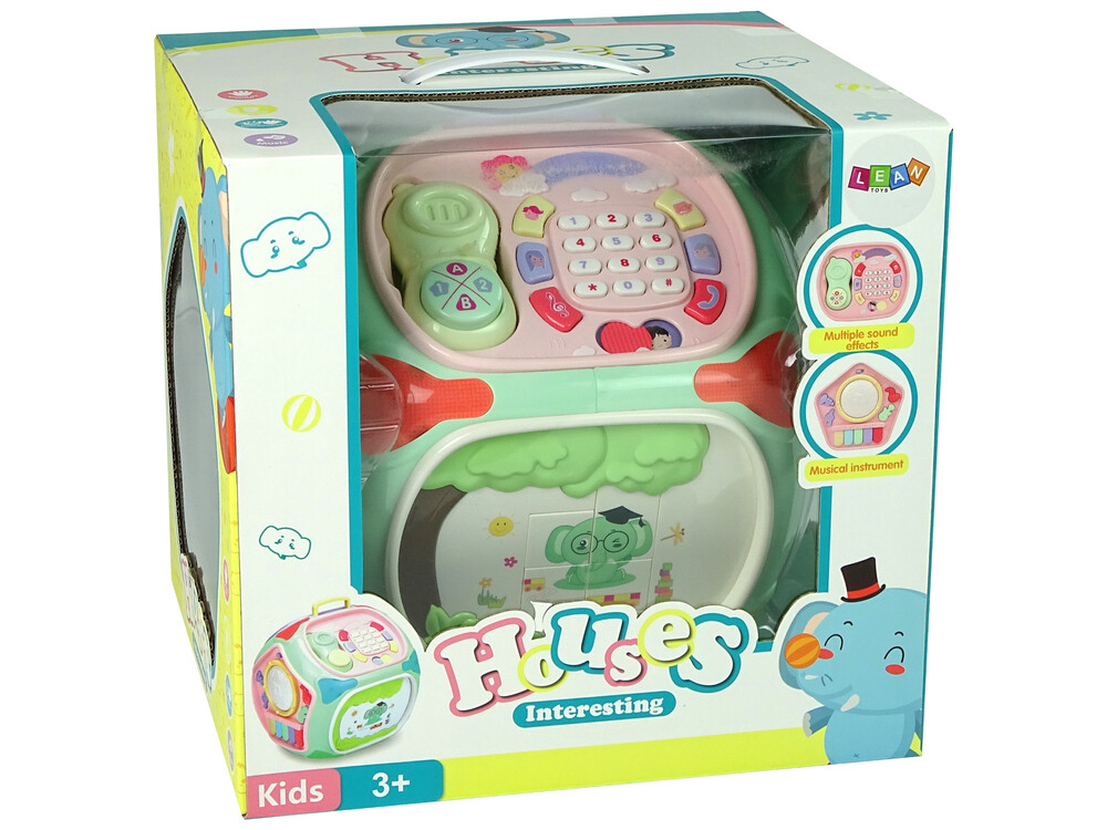 mamido Interaktivní kostka s telefonem pro nejmenší