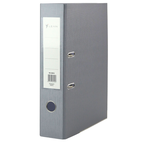 mamido Pákový pořadač na dokumenty A4/80mm stříbrný