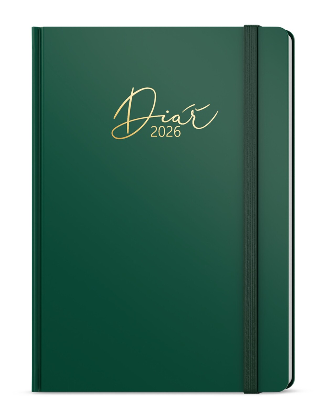 Týdenní diář 2026 Luxi - A5, zelený