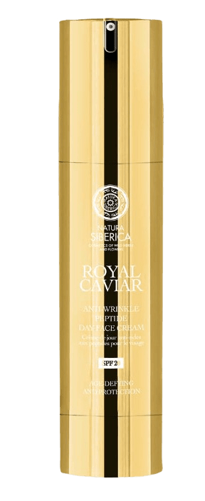 NATURA SIBERICA Royal Caviar Peptidový denní krém proti vráskám SPF20, 50 ml