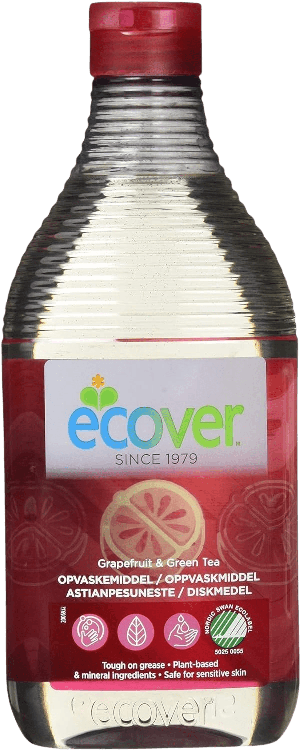 ECOVER Mycí prostředek na nádobí s grapefruitem a zeleným čajem 450 ml