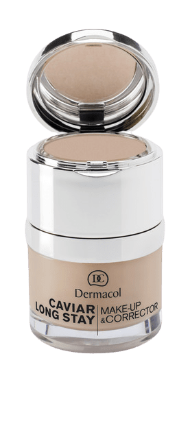 DERMACOL Caviar long stay make up and corrector - pale 30 ml