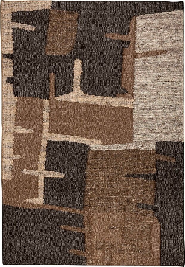 Hnědý vlněný koberec 160x230 cm Briton – Dutchbone