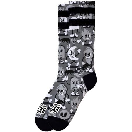 Ponožky American Socks Night Gathering - Šedá - L/Xl