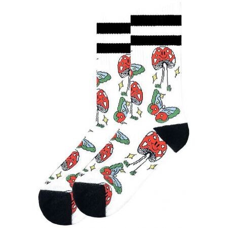 Ponožky American Socks Never Stop Growin - Bílá - Univerzální