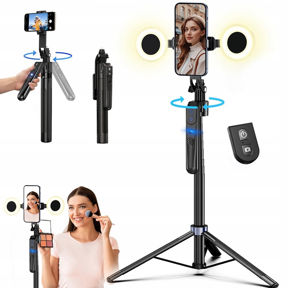 Selfie Tyč Stativ Pro Telefon S Dálkovým Ovládáním Tripod Stativ