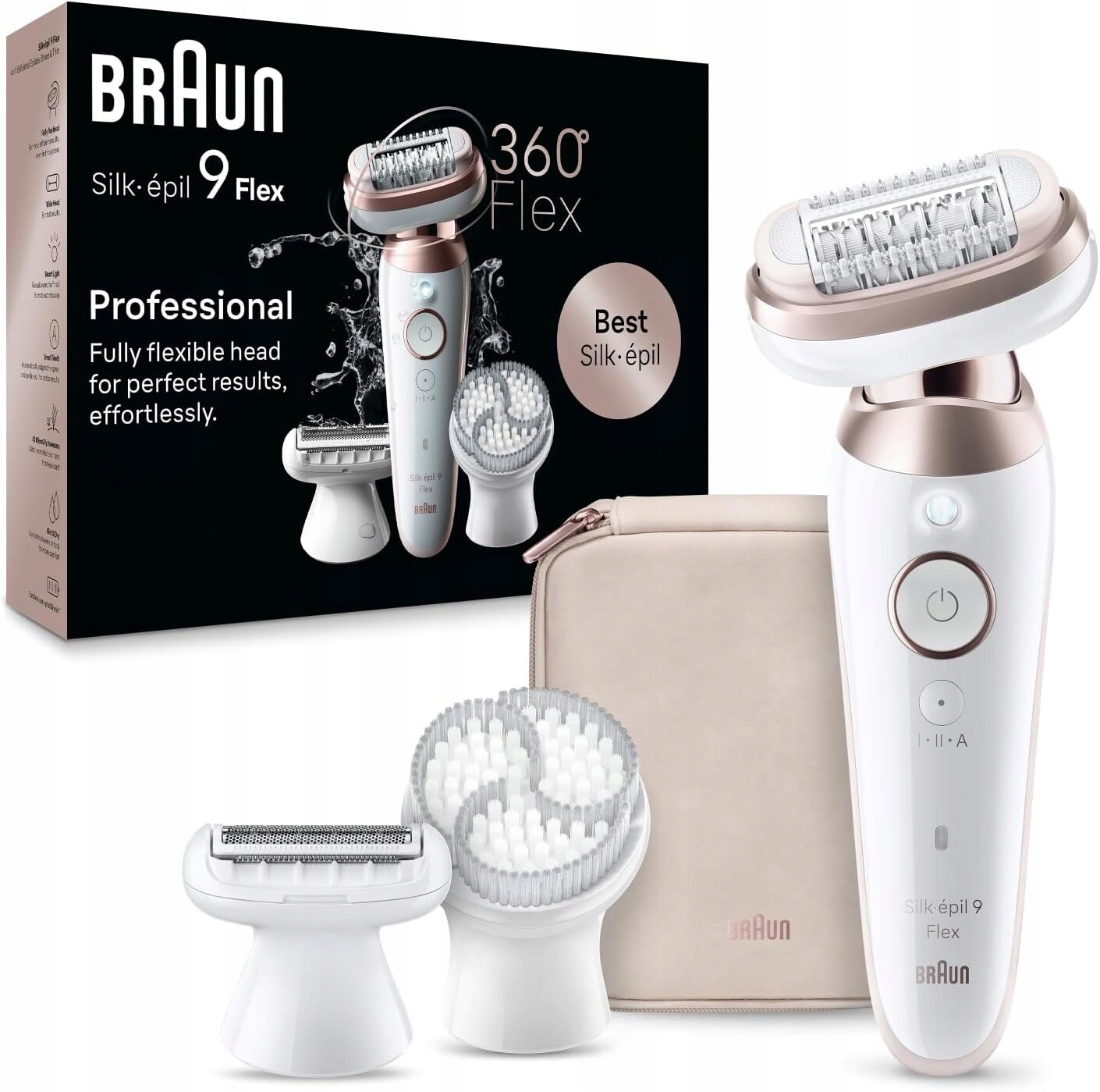 B.Braun Silk-épil 9 Flex Ses 9-060 3D Depilátor