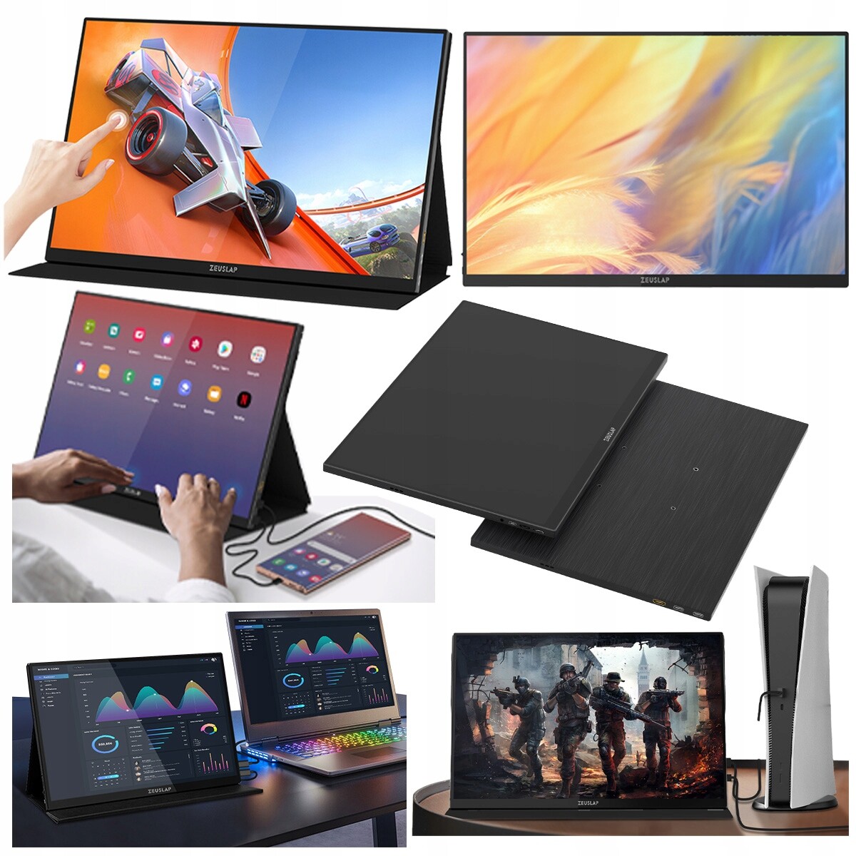 Přenosný monitor Pro Notebook Telefonu 16