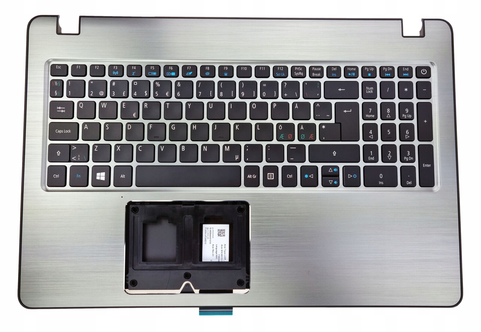 Pouzdro Klávesnice Acer Aspire F5-573 F5-573G F5-522 F5-522G Norská