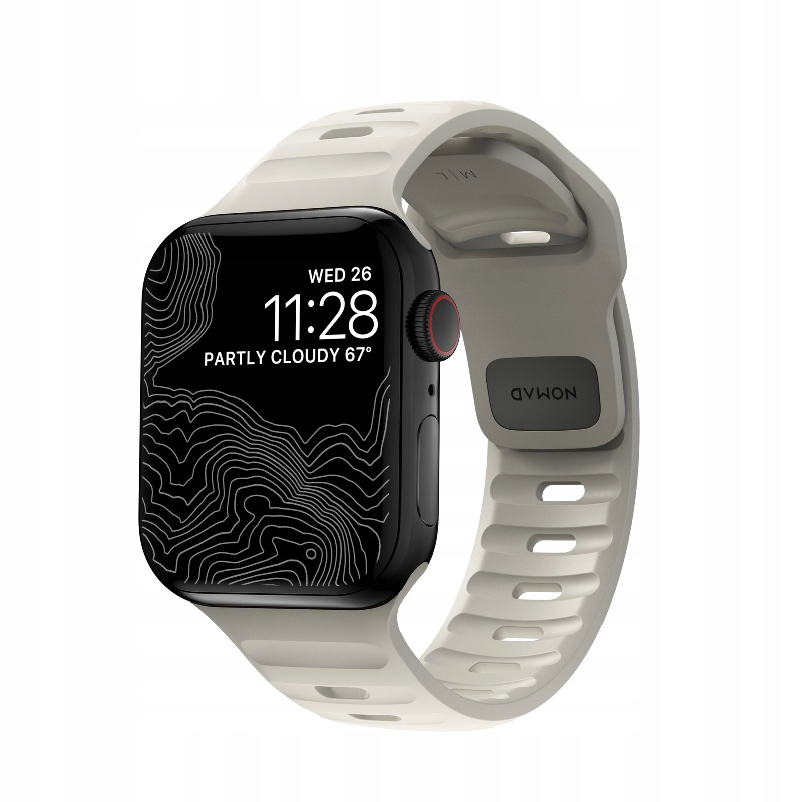 Nomad Sport Band – voděodolný sportovní řemínek pro Apple Watch 49/45/44/42 Kfm