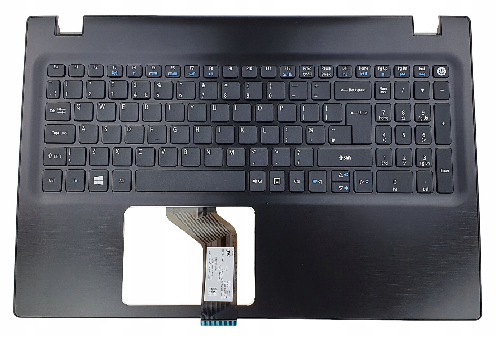 Klávesnice S Horním Krytem Acer F5-571 F5-571G Uk