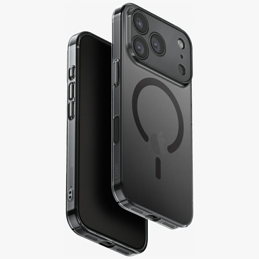 Pouzdro Uniq Airsuit pro iPhone 17 Pro Magclick Charging, černé
