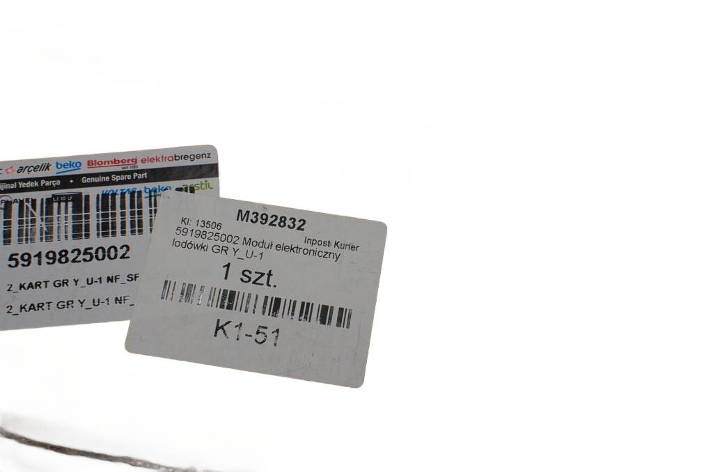 elektronický modul chladničky 5919825002