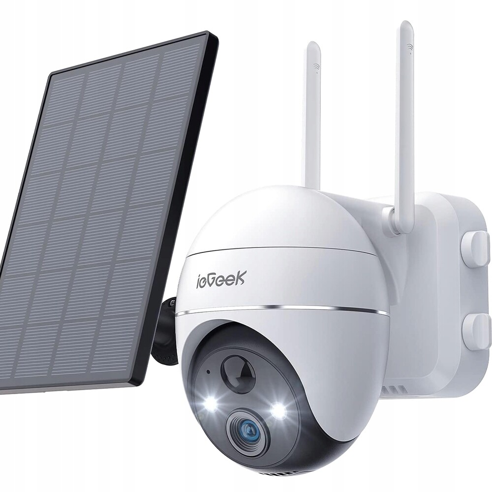 Venkovní Ip kamera ieGeek ZS-GX1S 2K 3MP solární baterie 9000 mAh