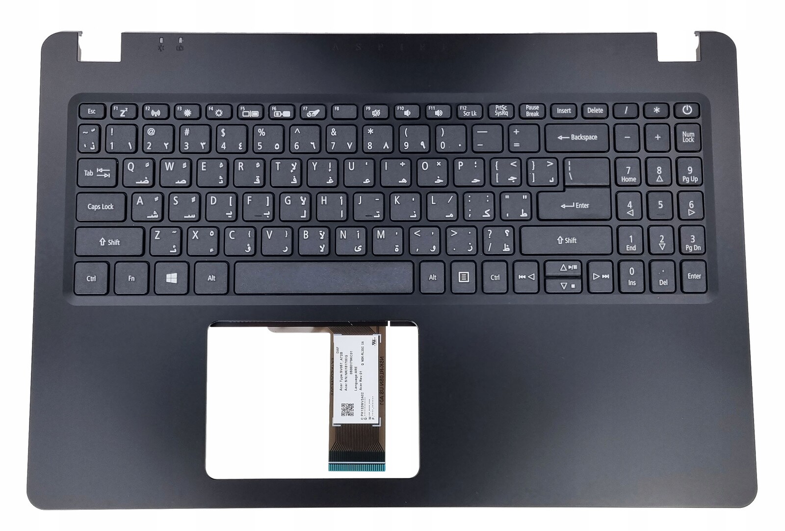 Pouzdro Klávesnice Acer Aspire A315-42 A315-42G A315-54 A315-56 N19C1 Arabs