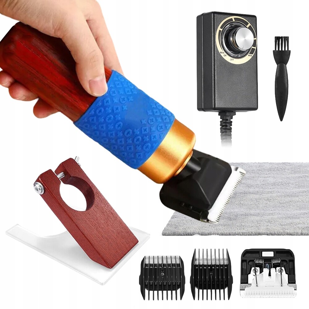 Zastřihovač Na Tuftování Koberců, Příze S 2 Čepelemi A Regulací Rychlosti, Tichý