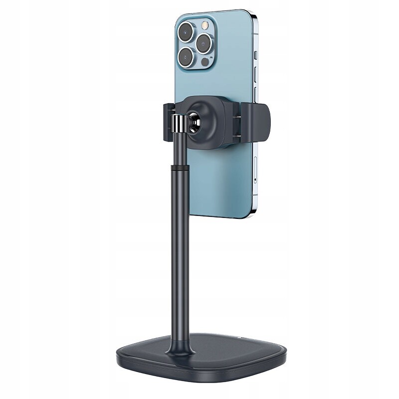 Podstavec stojan teleskopický držák pro telefon černý