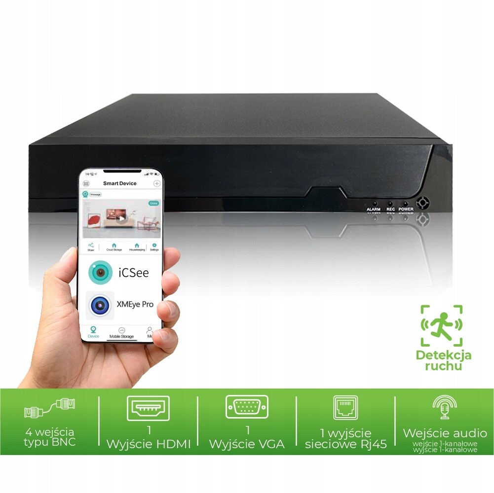 4kanálový Hd rekordér Mia DS-H204