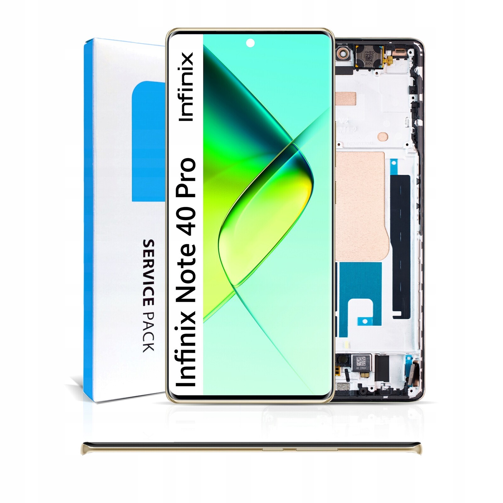 Displej pro Infinix Note 40 Pro 4G LCD displej Rámeček Originál Zila X6850