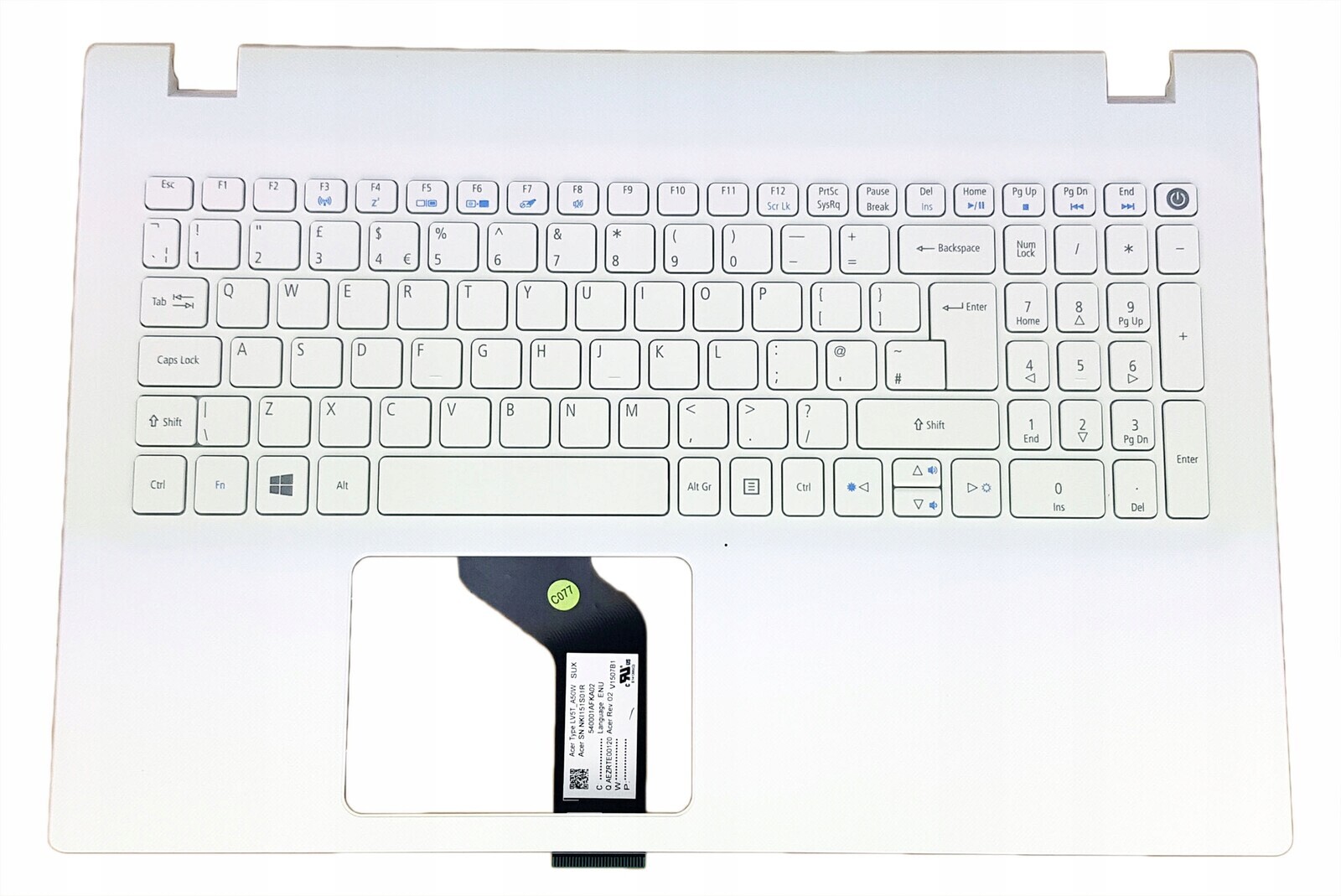 Pouzdro Klávesnice Acer Aspire E5-522 E5-532 E5-552 E5-573 E5-574 N15Q1 Uk