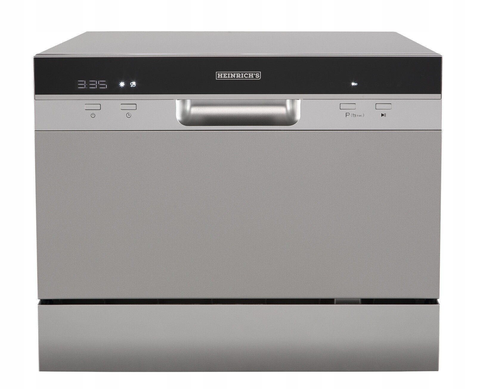 Volně stojící myčka nádobí Heinrich's Htg 8840 stříbrná