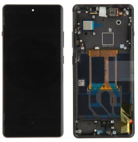 100% Originální LCD displej Service Pack Rámeček OnePlus 12R Šedý