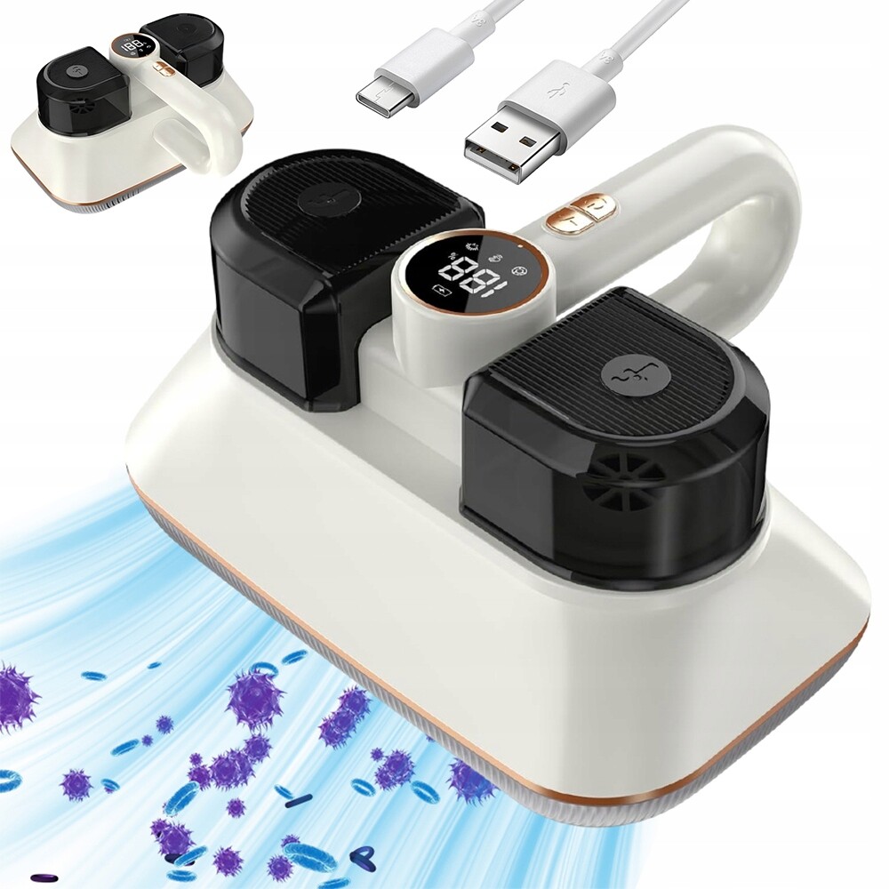 Bezdrátový Vysavač na nábytek 8500Pa Ultrazvukový Uv Antialergický