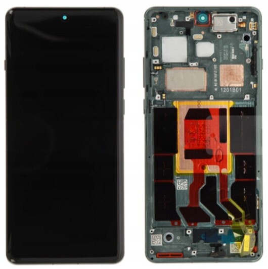 100% Originální LCD displej Service Pack Rámeček OnePlus 12 Zelený
