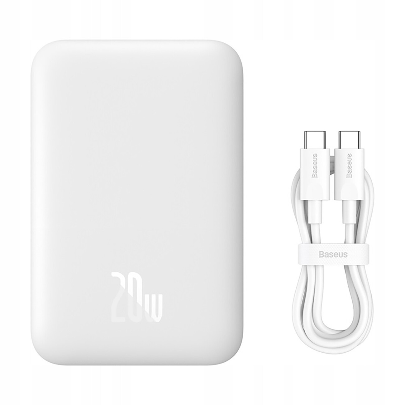 Powerbanka 6000MAH 20W Indukční Magsafe Bezdrátová Rychlé Usb C