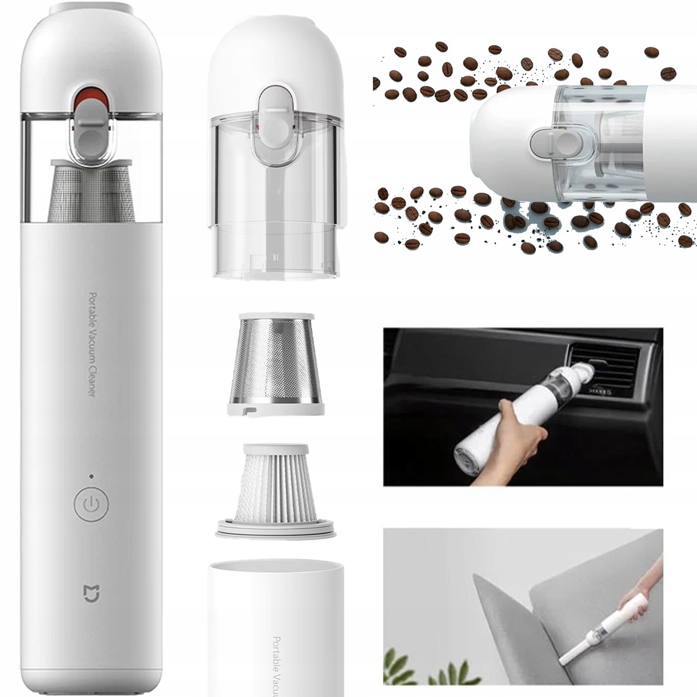 Přenosný Vysavač pro domácnost i auto, 40 minut provozu