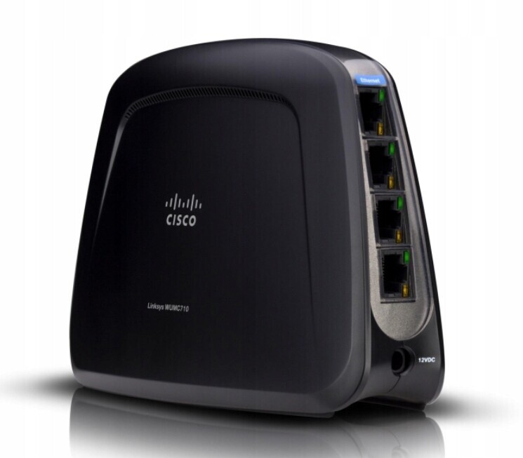 Linksys Univerzální multimediální konektor WUMC710 4xLAN WiFi AC1300 5GHz