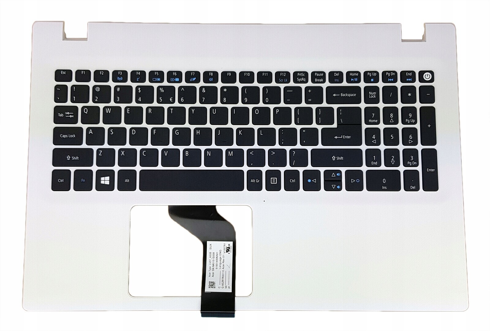 Klávesnice S Horním Krytem Acer E5-552 E5-573 E5-574