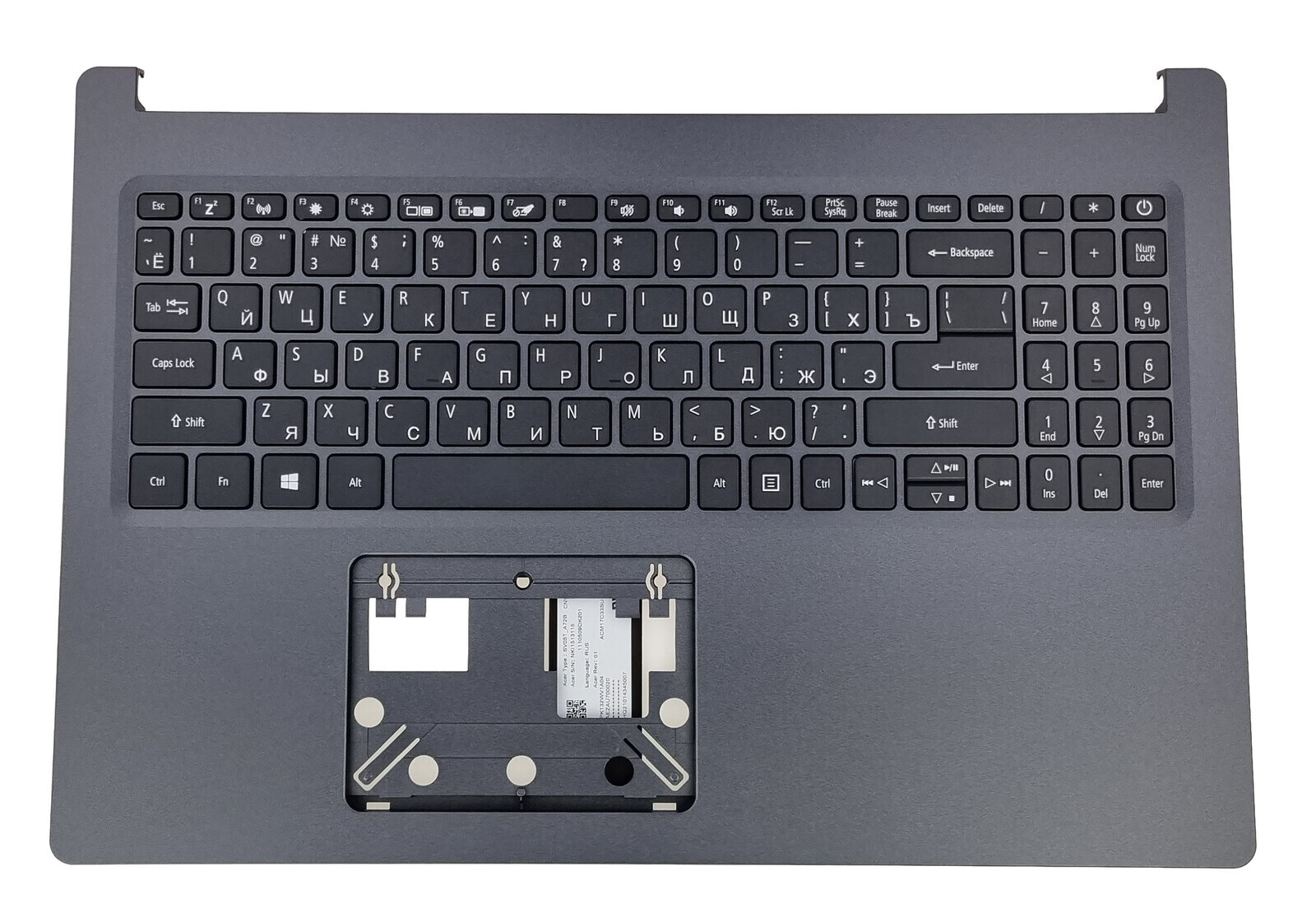 Pouzdro Klávesnice Acer Aspire A515-54 A315-55 Rus