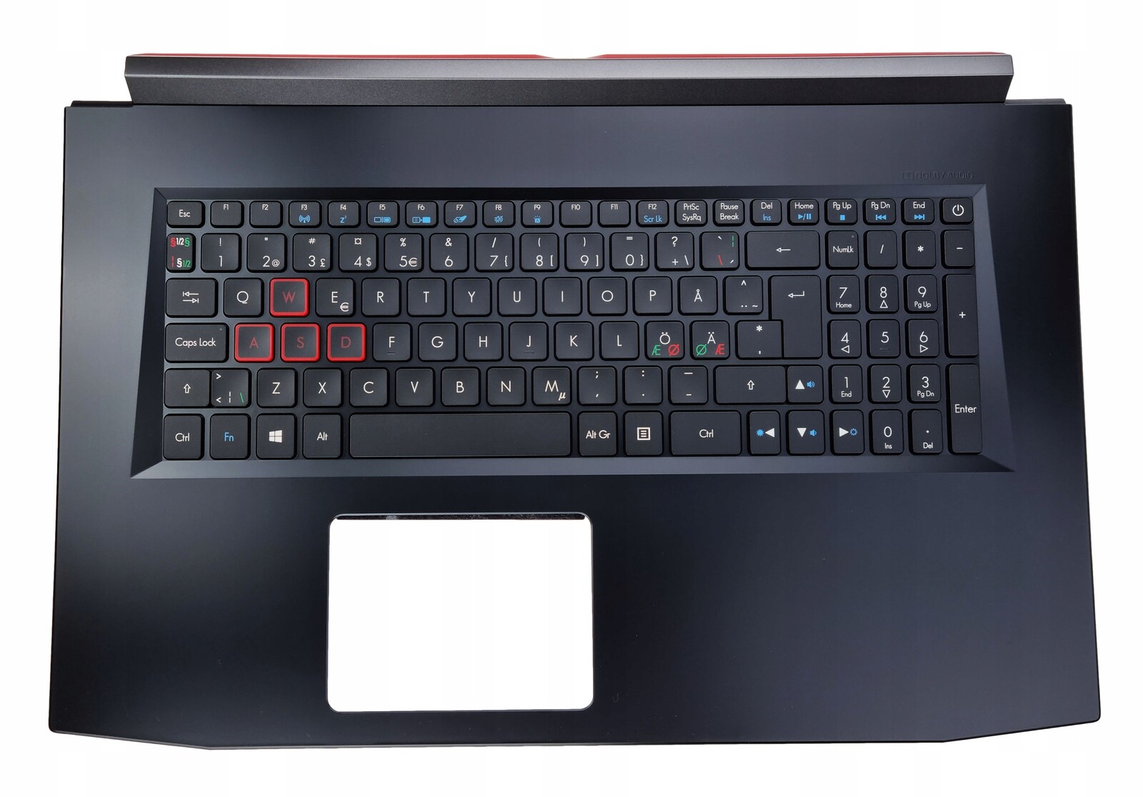 Pouzdro Klávesnice Acer Helios PH317-51 PH317-52 N17C3 GTX1060 Norská