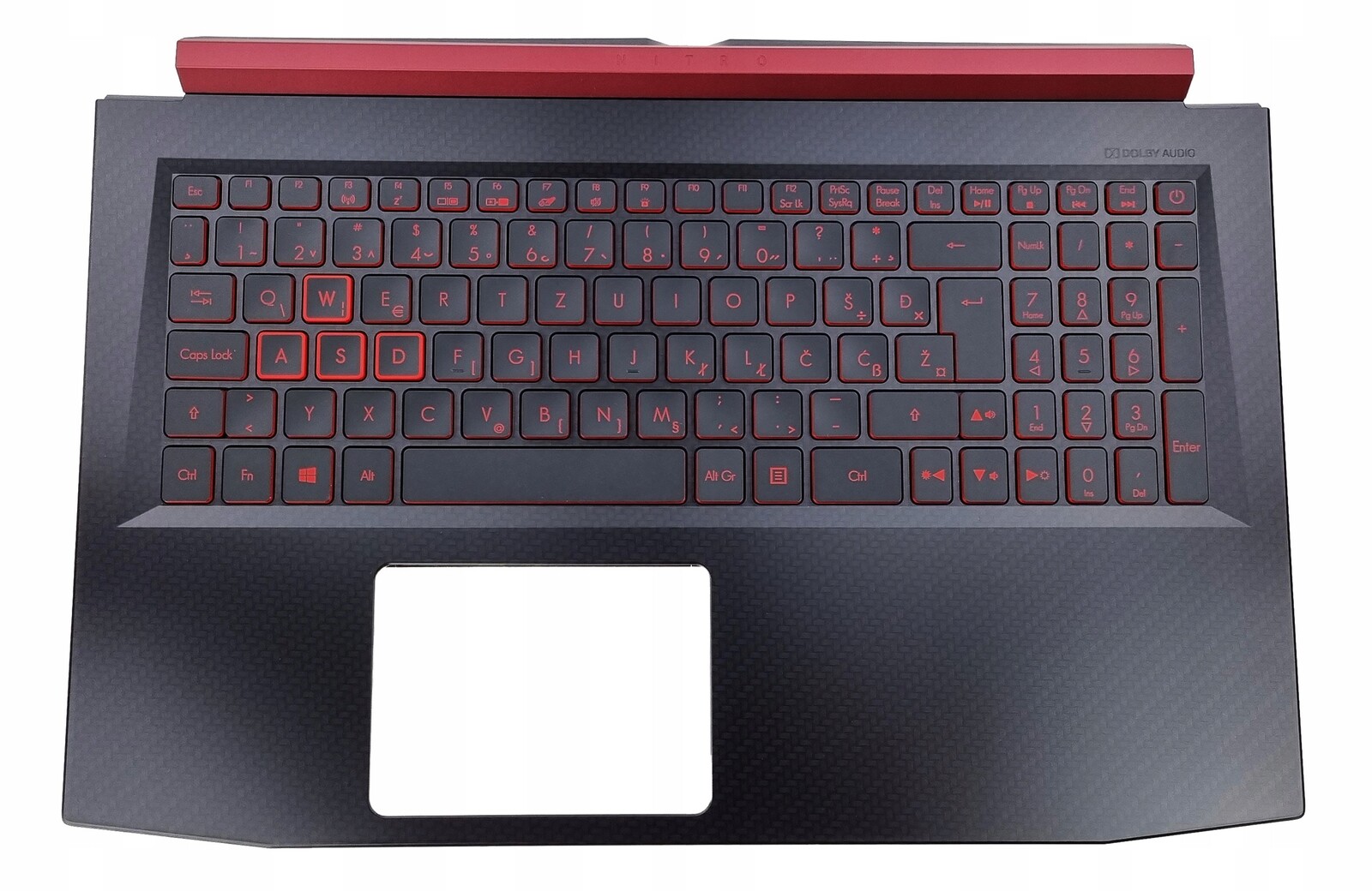 Pouzdro Klávesnice Acer Nitro 5 AN515-52 GTX1050 Slovenské