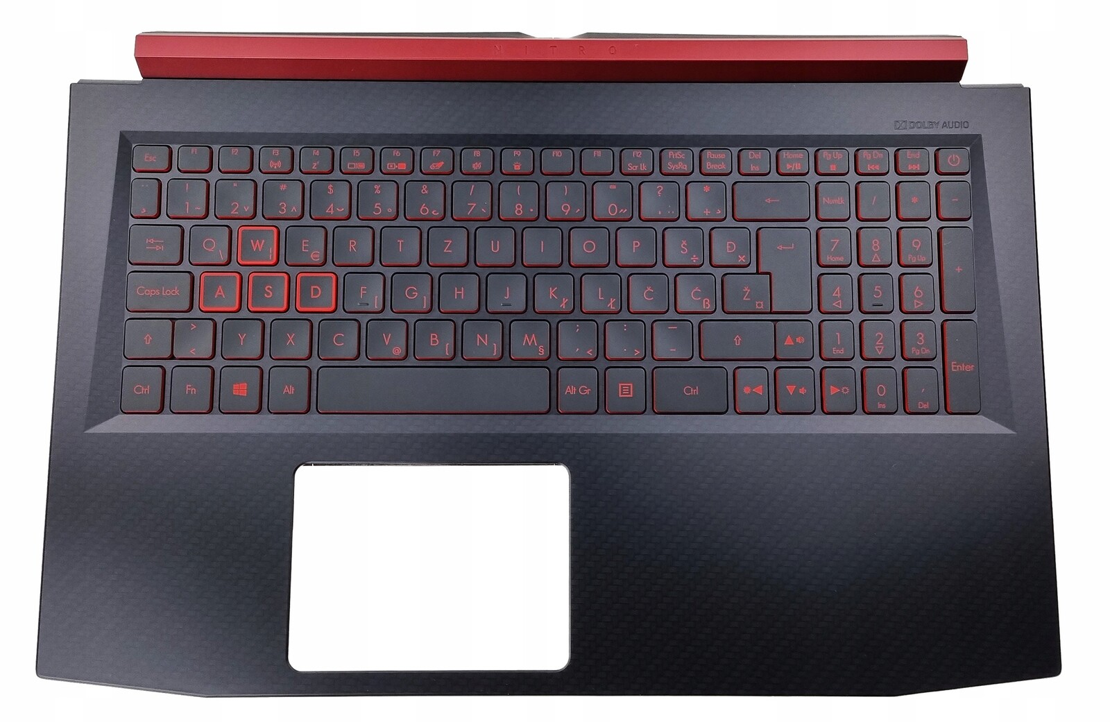 Pouzdro Klávesnice Acer Nitro 5 AN515-52 GTX1060 Slovenské