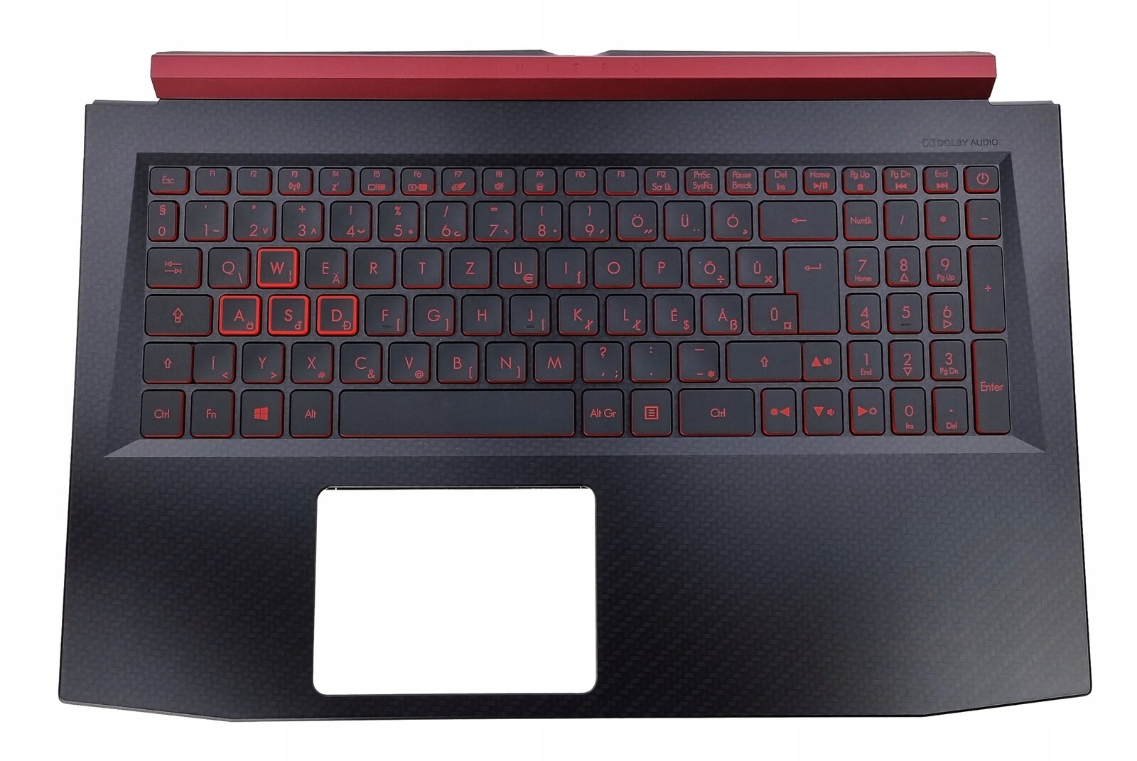 Pouzdro Klávesnice Acer Nitro 5 AN515-52 GTX1060 Maďarská