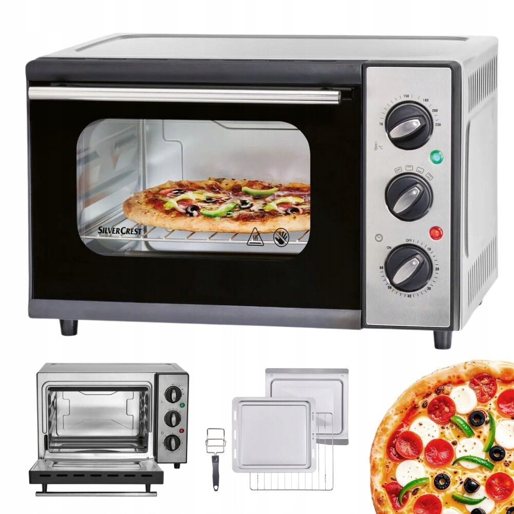 Elektrická Mini Trouba S Funkcí Grilu Silvercrest Sgb 1200 B5