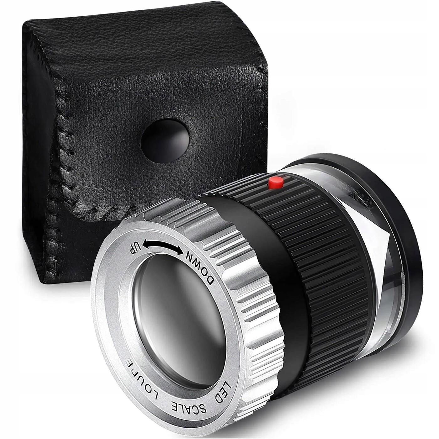 Kapesní Led lupa Profesionální, nastavitelná, podsvícená pro šperky