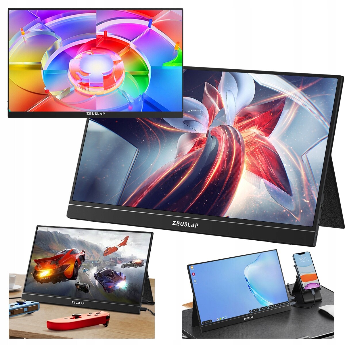 Přenosný monitor Pro Notebook Telefonu 15,6