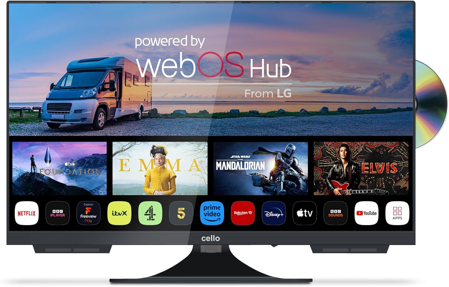 Led televize Cello C2224WSF 22