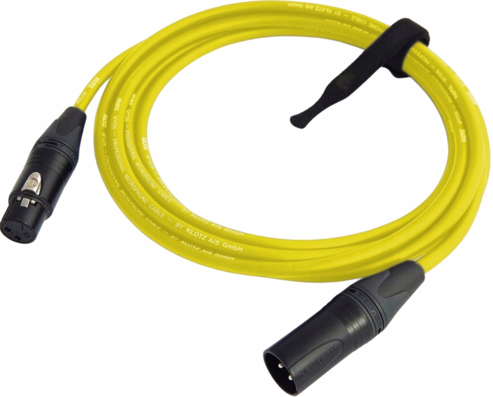 Kabel Xlr Klotz Žlutý MY206 Mikrofonní Kabel Xlr-xlr Neutrik 40 m