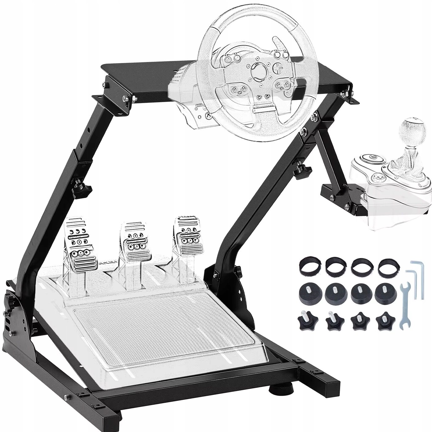 stojan na volant Závodní herní stojan Nastavitelný Univerzální