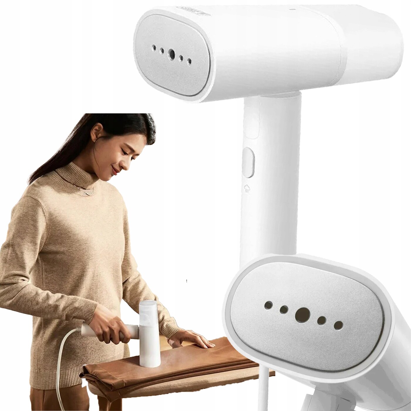 Skládací napařovač oděvů Ruční napařovací Žehlička 1300 W 1 streamer 60 Ml