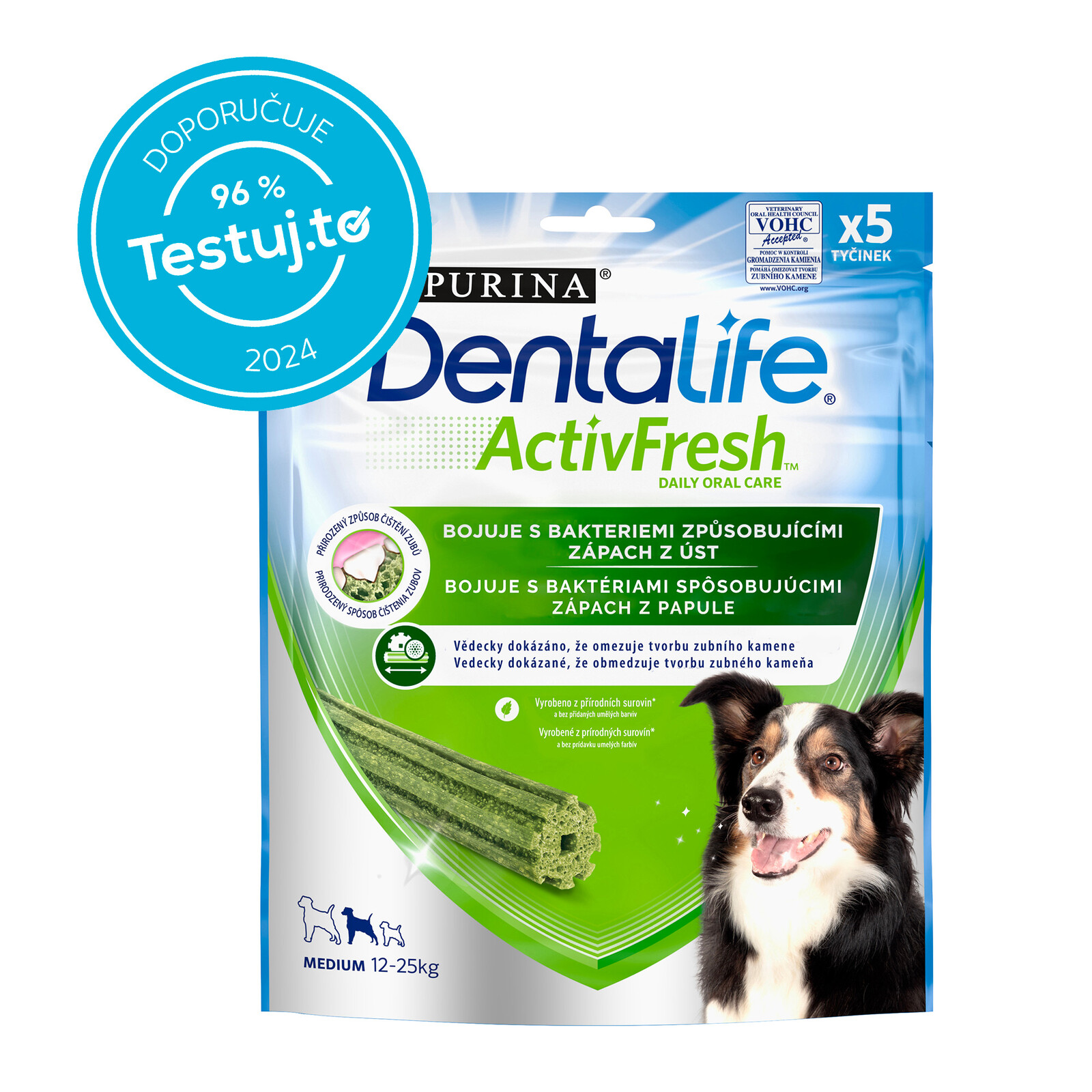 DentaLife ActivFresh Medium 6x115 g