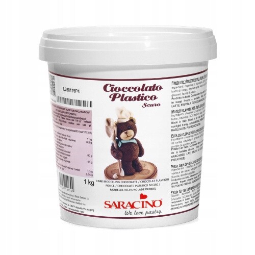 Hnědá čokoláda 1 kg Saracino